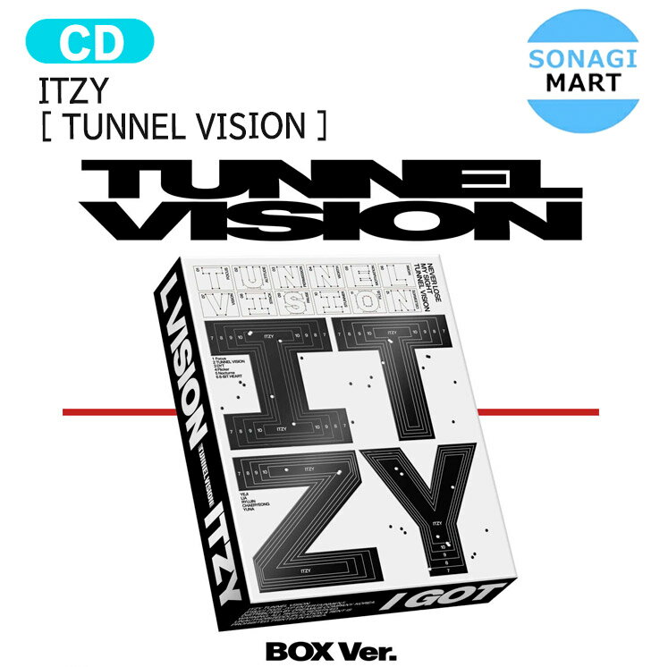 樂天商城 - [当店限定特典付] ITZY Box Ver. [ TUNNEL VISION ] Album / イッチ イッチー アルバム / 韓国音楽チャート反映 KPOP / 1次予約 / 送料無料