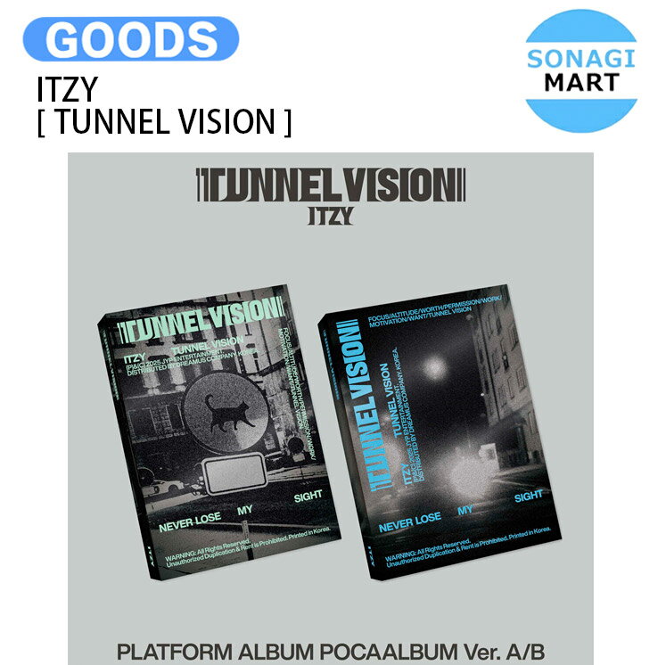 樂天商城 - [当店限定特典付] ITZY POCAALBUM Ver. [ TUNNEL VISION ] 2種選択 Album / イッチ イッチー アルバム / 韓国音楽チャート反映 KPOP / 1次予約 / 送料無料