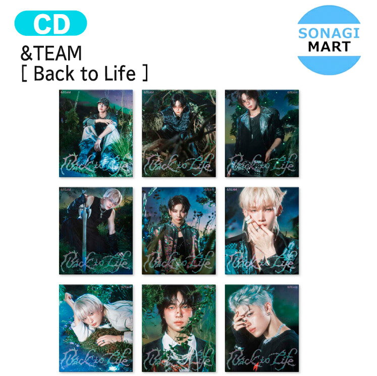 &TEAM ROAR ver. [ Back to Life ] 9種選択 KR 1st Mini Album / エンティーム アルバム / 韓国音楽チ..