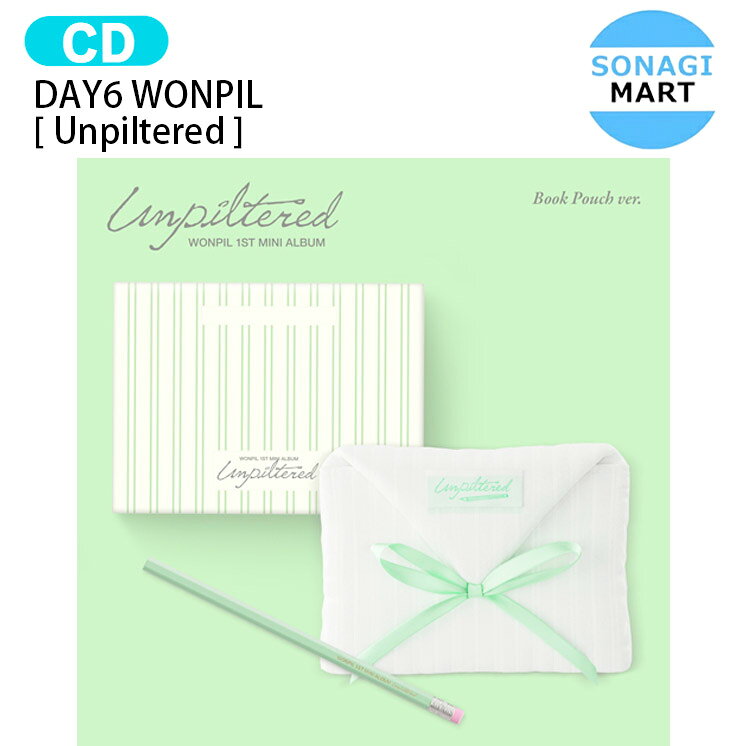 DAY6 WONPIL Book Pouch ver. [ Unpiltered ] 1st Album / ウォンピル デイシックス アルバム / 韓国音楽チ...