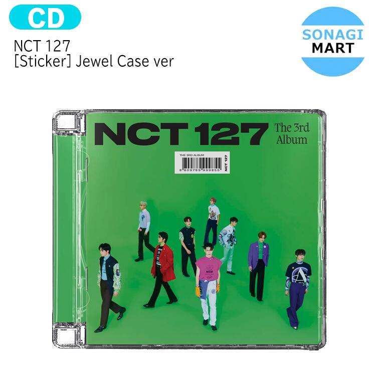 送料無料   NCT127 10種選択  Jewel Case Ver 正規3集アルバム / エヌシーティー NCT イリチル イチニナナ / 韓国音楽チャート反映 / 1次予約