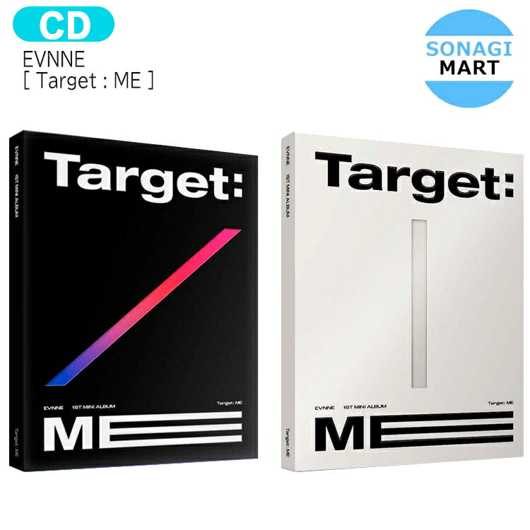 樂天商城 - 送料無料 EVNNE [ Target : ME ] 2種選択 1st Mini Album / イブン BLIT ボイプラ BOYSPLANET パク・ハンビン ユ・スンオン イ・ジョンヒョン ケイタ アルバム / 韓国音楽チャート反映 KPOP / 1次予約