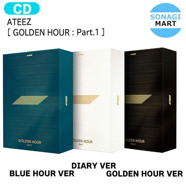 ڿ䤷SALE ATEEZ [ GOLDEN HOUR : Part.1 ] 3 10th Mini Album / ƥ...