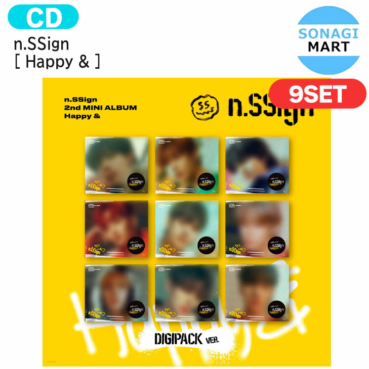   n.SSign Digipack ver [ Happy & ] 9Zbg 2nd Mini Album   GTC Ao   ؍y`[gf KPOP   1\