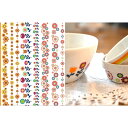 【白磁用】昭和レトロ FLOWERPOP フラワーポップ転写紙 A4サイズ (ポーセリンアート転写紙)