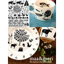 北欧転写紙 maa&meri マー&メリ A4サイズ(ポーセラーツ用 北欧転写紙)・ポーセリンアート用テキスタイル転写紙
