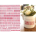RelaxAlphabet ピンク Sサイズ ~手書きアルファベット~ A4(ポーセラーツ転写紙)(ポーセラーツ用転写紙)