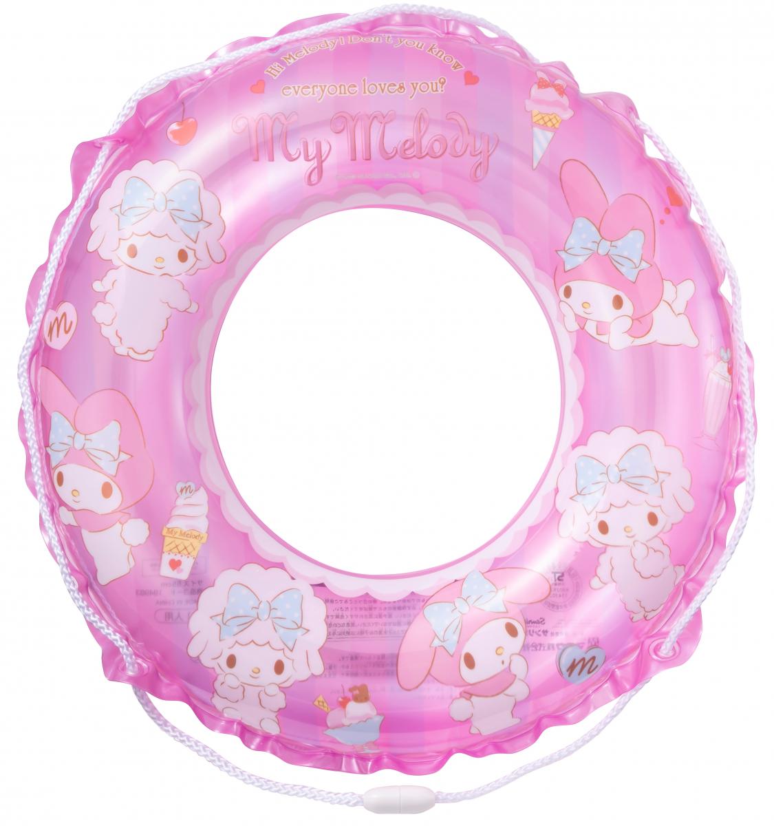 MARUKA（マルカ）  マイメロディ 55cmうきわ SANRIO mymelody float キッズ こども 女の子 ピンク