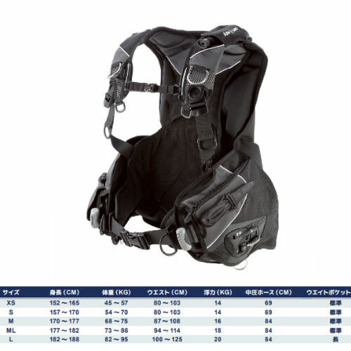 【20%ポイントバック】AQUALUNG（アクアラング） アクシオムi3 Axiom i3 BCジャケット ダイビング BCD