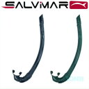 SALVIMAR（サルビマール） 【700100B/G】 SILICONAR black/green シリコネアー スノーケル その1