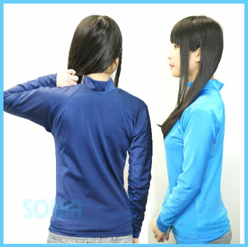 Mermaidol(マーメイドル)【フェイサー】ラッシュガード2長袖ロゴ無(男女兼用)FacerrashguardLongsleeves