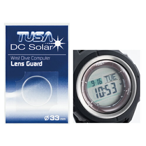 TUSA（ツサ） 【TA0901】 DC Solar IQ1202 ダイブコンピュータ用レンズガード Wist Dine Computer Lens Guard