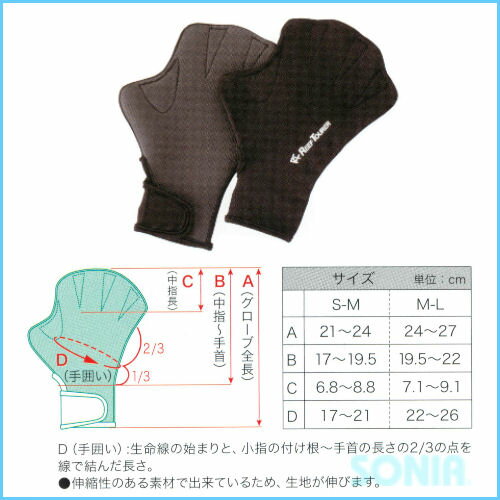 リーフツアラー ReefTourer パドルグローブ RA-0201 