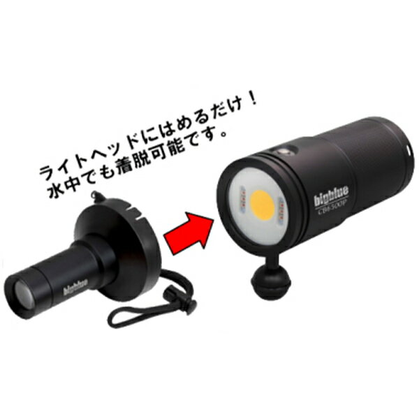 bigblue（ビッグブルー） スヌートレンズ63mm CB-11000P / CB-7200P用「 2