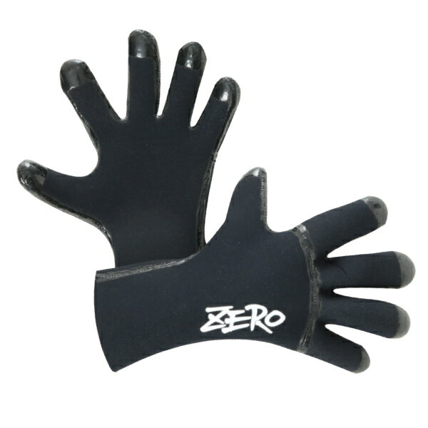 ZERO(ゼロ) FTG-20 Tα フィットサーモグローブ 2J/SCS+Ti-α(2.0mm/5本指)ダイビング 完全防水 メンズ レディース