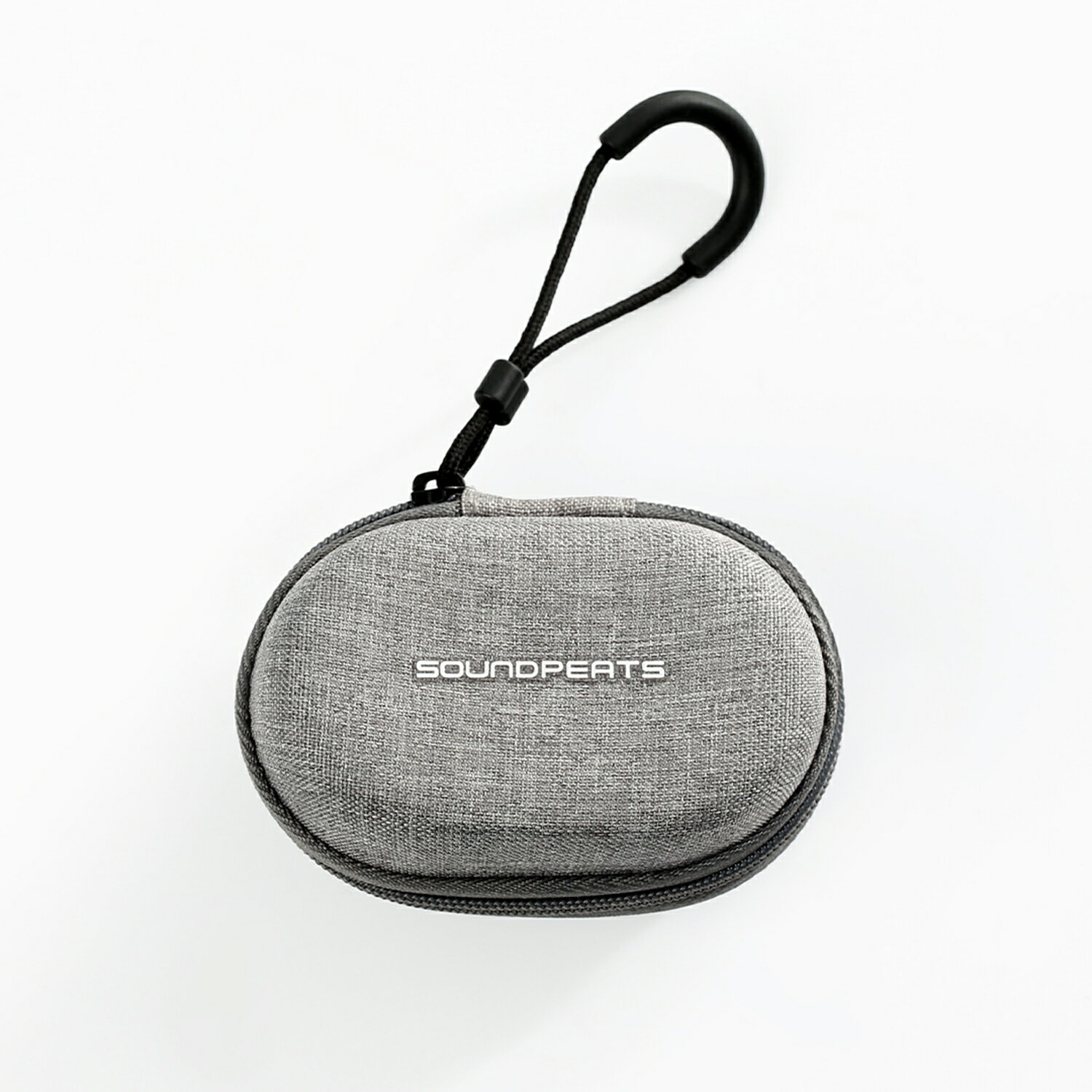 あす楽 SOUNDPEATS イヤホンケース カバー 収納ケース 8.5 4.5 4.5cm以内のイヤホンを収納できる 有線イヤホンも対応 小物入れ Opera05/03/Sonic/Engine4/Air3deluxeHS/H1/Clear/Air4Pro/Air4シリーズ など グレー