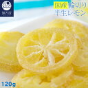 【お試し訳あり】国産 輪切り 半生レモン 120g( 国産レモン ドライフルーツ レモンピール 檸檬 乾燥 )(2025.06.09)