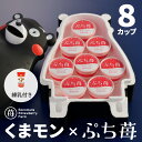 【農家直送】くまモン発泡箱入り 冷凍いちご 熊本県産『ぷち苺』 50g×8カップ 練乳付き / コロコロ サイコロ 冷凍フルーツ ひんやりスイーツ 国産 冷凍イ...