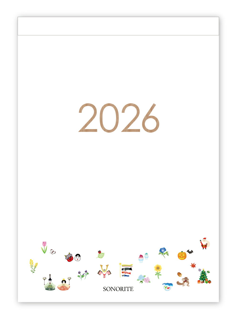 2026年 カレンダー 一般 A3サイズ 二十...の紹介画像2