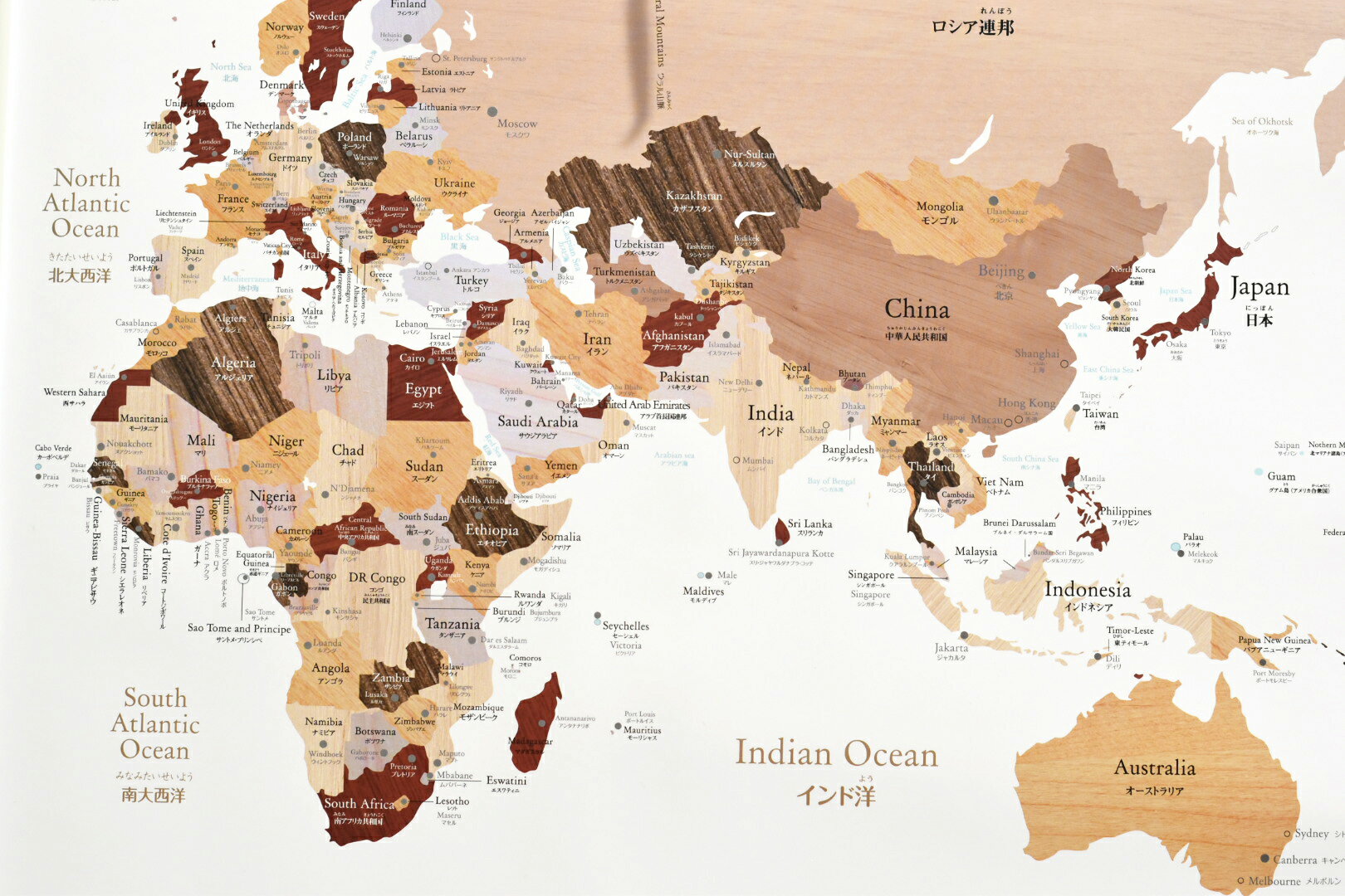 ランキング1位多数入賞 木目が温かい英語 日本語表記の寄木風世界地図 インテリアにも 国内即発送 A1サイズ 木目が温かい 日本語表記 英語 知育 ポスター室内用 寄木風のおしゃれな 世界地図 ランキング1位多数入賞 木目が温かい英語 日本語表記の寄木風世界地図 インテリアにも 国内即発送 A1サイズ 木目が温かい 日本語表記 英語 知育 ポスター室内用 寄木風のおしゃれな 世界地図