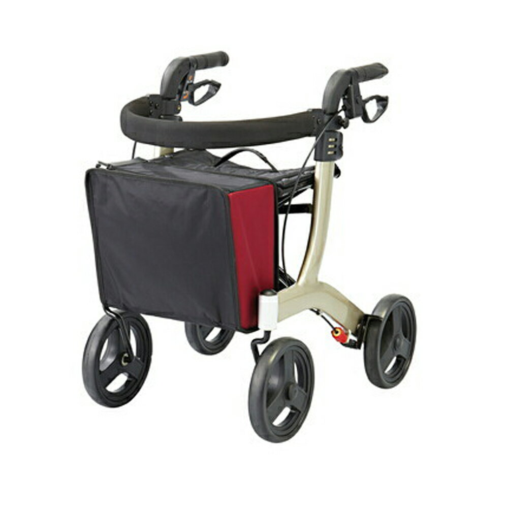 【10%OFFクーポン対象商品】アロン化成 リトルターン ロータイプ (L) ワインレッド 歩行車