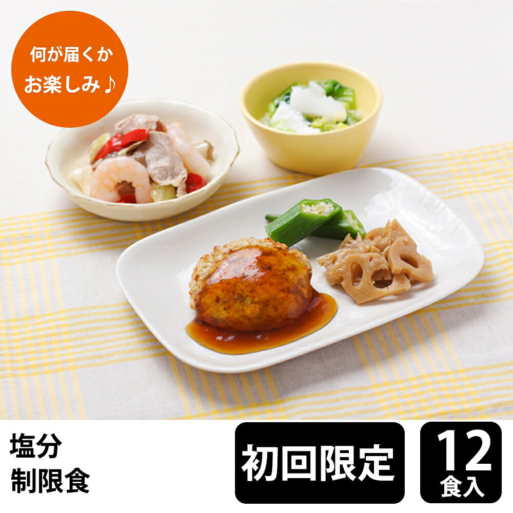 メディカルフーズ 【初回購入限定】 塩分制限食 試食12食セット