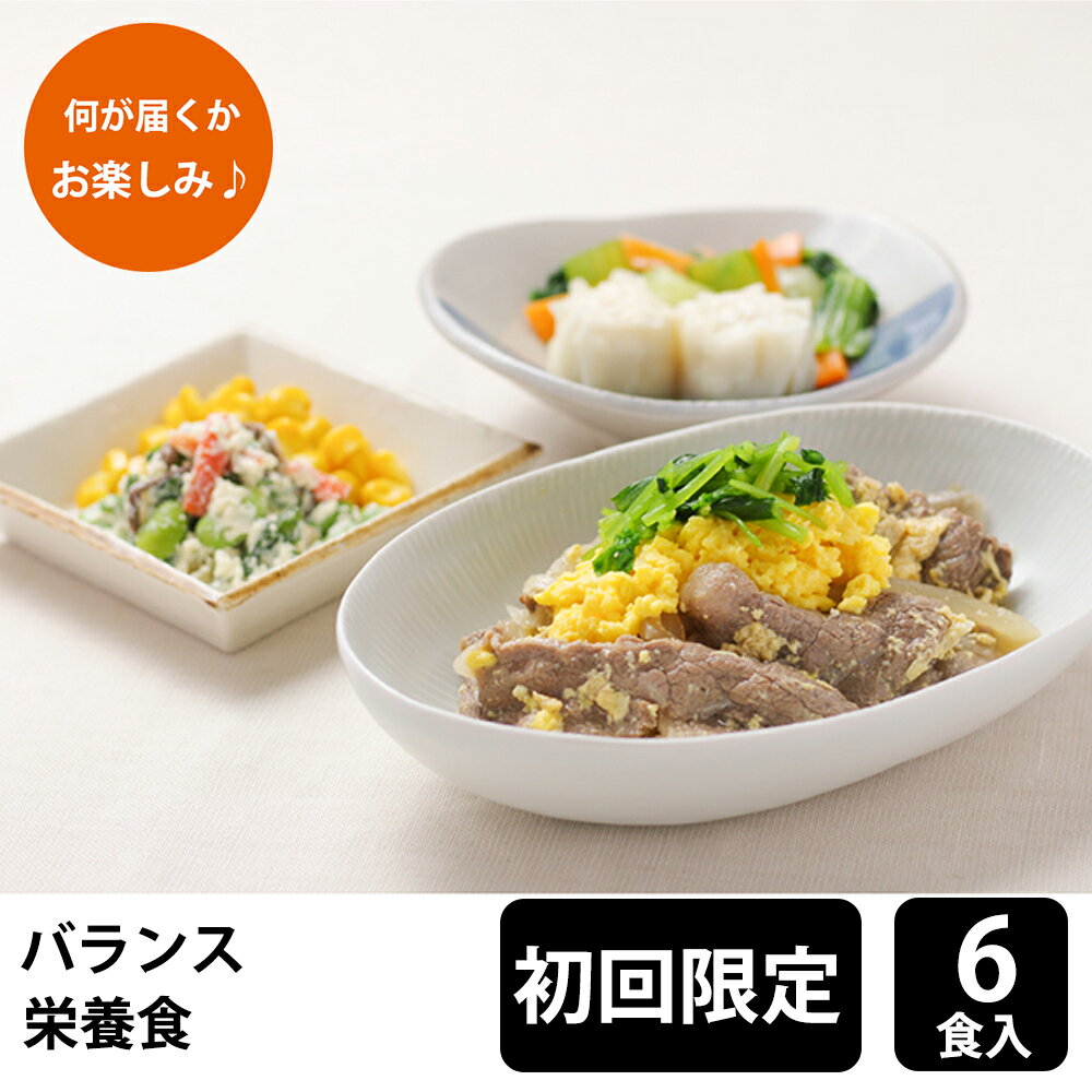 【クーポン利用で3564円に！5/22まで】メディカルフーズ 【初回購入限定】 バランス栄養食 試食6食セット