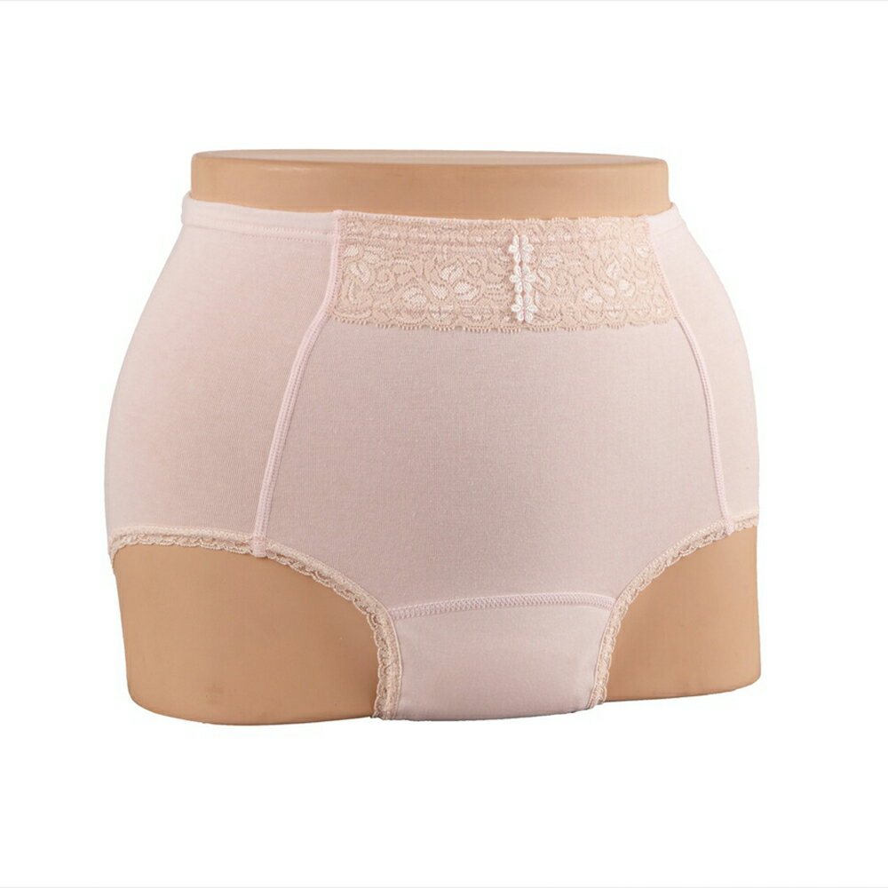 日本エンゼル 心うきうきおしゃれショーツ フラワーレース付 ピンク Mサイズ