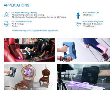 ★日本正規代理店★　EinScan Pro 2X Plus EINSCAN PRO 2X/2X PLUS MULTI-FUNCTIONAL HANDHELD 3D SCANNER　モバイル手持ち3Dスキャナー