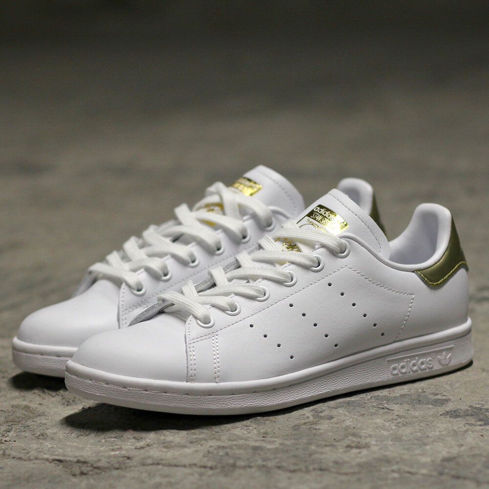 ★15時まで即日発送♪ adidas【アディダス】 Stan Smith W レディース＆メンズ スタンスミス EE8836 ホワイト/ゴールド