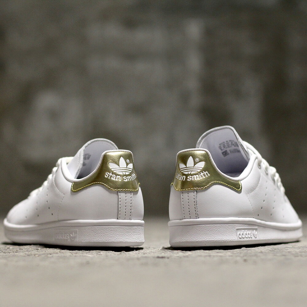 ★15時まで即日発送♪ adidas【アディダス】 Stan Smith W レディース＆メンズ スタンスミス EE8836 ホワイト/ゴールド