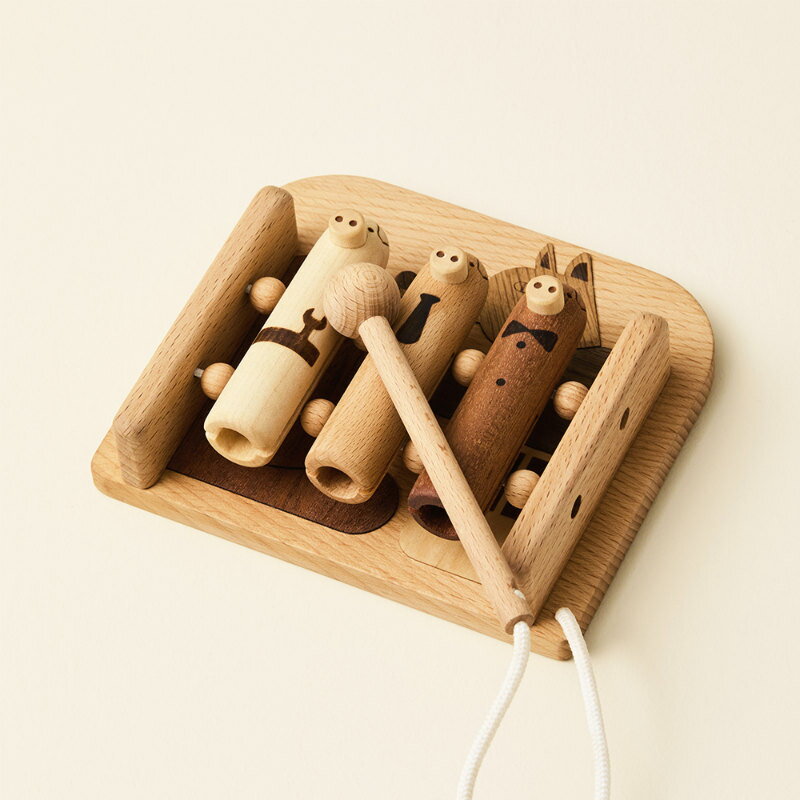 アウトレット 赤ちゃん おもちゃ 0歳 1歳 音おもちゃ 楽器おもちゃ 3匹のこぶたのシロフォン 6ヶ月 8ヶ月 音 楽器 タンバリン シロホン 木琴 女の子 男の子 叩く 打楽器 知育玩具 リズム遊び 指先知育 おしゃれ 可愛い スプソリ 3