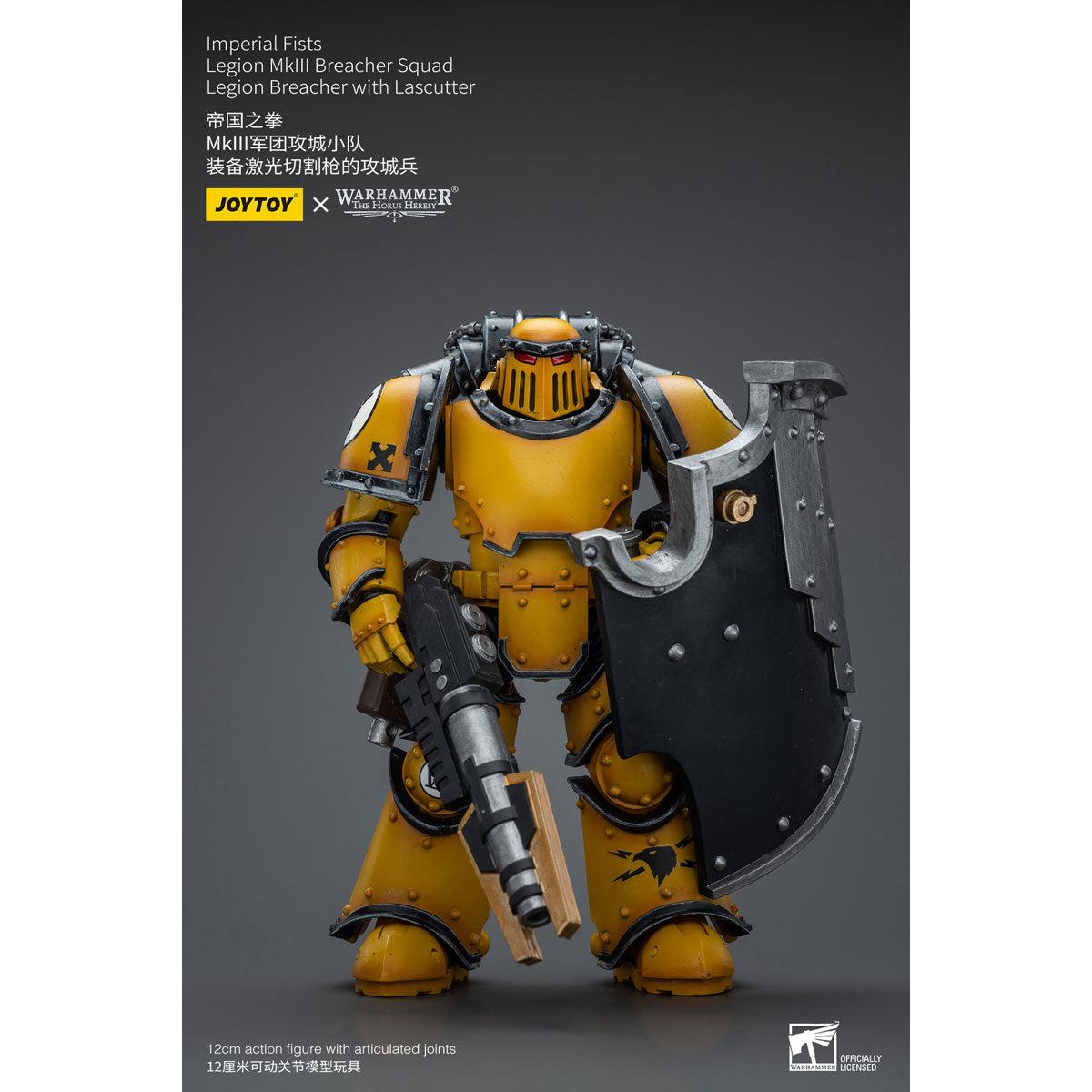 JOYTOY ジョイトイ ウォーハンマー ホルスの大逆 インペリアルフィスト Mk3軍団攻城分隊 攻城兵(ラスカッター装備) 1/18スケール 可動フィギュア アクションフィギュア