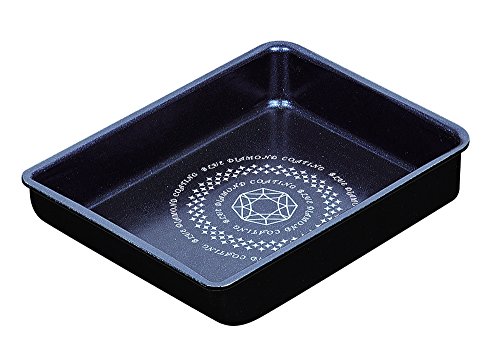 パール金属 取っ手の取れる 卵焼き フライパン 13×18cm IH対応 玉子焼き器 ブルーダイヤモンドコート ルクスパン 【取っ手別売 送料無料