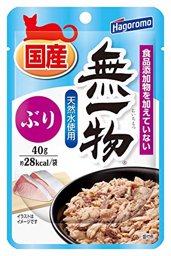 はごろも (国産) 無一物 パウチ キャットフード ぶり (国産) 40g×12個 - まとめ買...