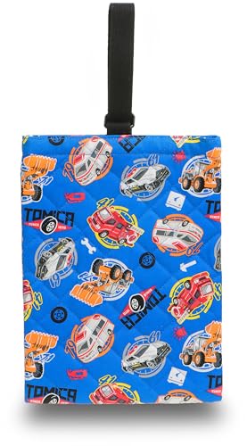 [トミカ] シューズケース キルトシューズケース キッズ QTM61680 ブルー 送料無料