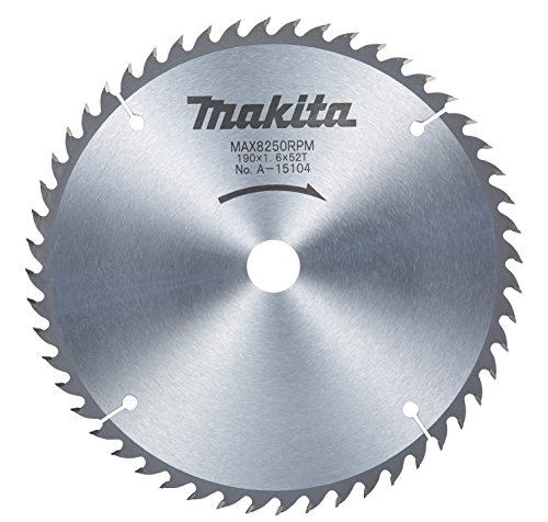 マキタ(Makita) チップソー 外径190mm 刃数52T 一般木工用(逆勝手用) A-15104 送料無料