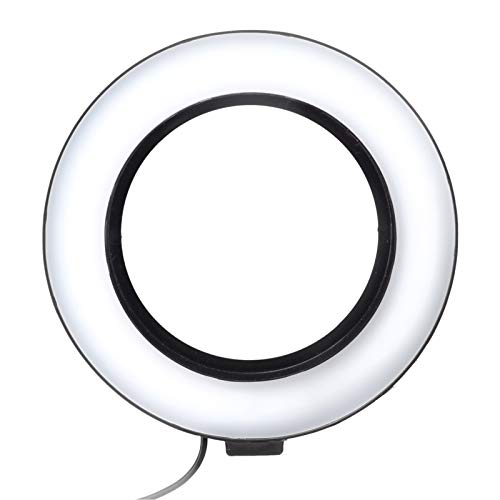 Rakuten - エツミ リングライト VLOG LEDリングライト 6インチ 外径16.5cm 3色モード 調光可能 【 三脚 や スタンド に付けられ 送料無料