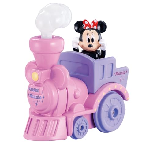 (C) Disney・電池は使用しません。商品紹介 おうちにディズニートミカパレードがやってくる！夢の世界をつなげよう！ ドリームトミカに【ディズニートミカパレード】シリーズが登場！ パレードシリーズを率いる先頭車、汽車の`パレードフロート`と`ミニーマウスフィギュア`のセット商品です。 ミニーマウスはどこかレトロな赤い水玉の衣装、車体は流行りのパステルカラーになっており インテリアとして飾ってもかわいい一台です。 煙突から出ている汽車のけむりをよく見ると、ミッキーマウスのかたちが見つかるかも…! 別売りの同シリーズのフロートとつなげることができます。 たくさん集めて自分だけのパレードを作ろう！ ●商品内容：パレードフロート(1)、ミニーマウスフィギュア(1) 安全警告 ※コレクション用ミニカーは、直射日光・湿気・温度変化を避けてください。 誤飲や破損のリスクがあるため、小さなお子様の手の届かない場所で保管してください。