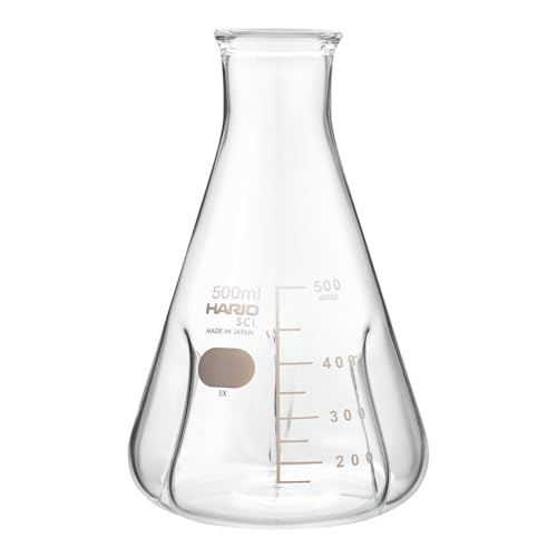 ハリオ(Hario) バッフル付き三角フラスコ 500mL BSF-500-SCI 送料無料