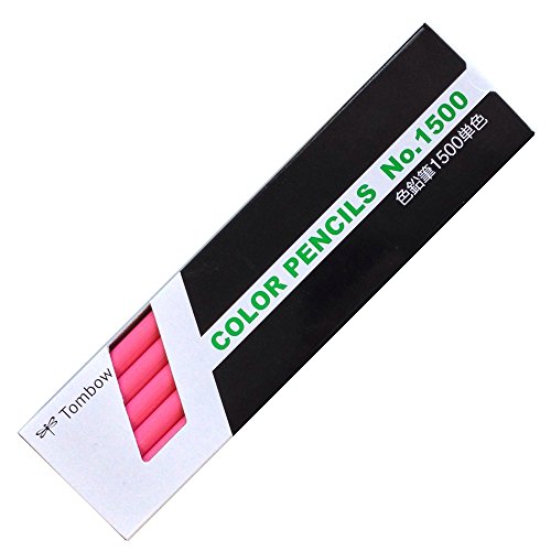 Other - トンボ(Tombow) 鉛筆 色鉛筆 1500単色 桃色 1ダース 1500-22 送料無料