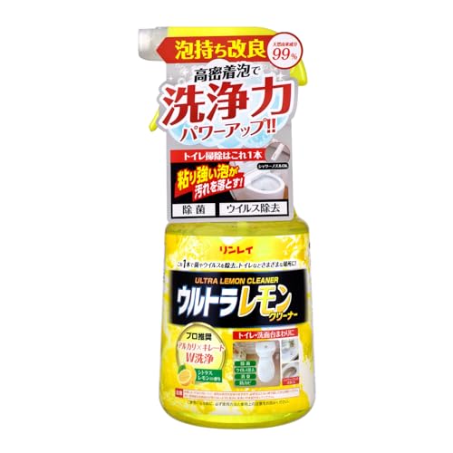 -/700ミリリットル (x 1)/-・パッケージ個数:1・商品サイズ (幅×奥行×高さ) :94mm×94mm×233mm・原産国:日本・内容量:700ml・ブラント名: リンレイ・メーカー名: リンレイ●「アルカリ×キレート W洗浄」テクノロジーでトイレ掃除に最適化した究極のマルチクリーナー。 ●シャワーノズルにも使える。 ●天然由来成分99%。 ●水まわりの防カビ効果搭載。 ●シトラスレモンの香り。 (用途)トイレまわりの汚れに 便器内、便座、便器まわり、シャワーノズルの洗浄?日常の汚れに キッチンまわり(換気扇、ガスコンロ、レンジ、シンク、蛇口等)、浴室内(浴そう、床、壁、イス、洗面器等)、陶磁器製品(床・壁タイル、洗面台等)、ビニール壁紙、家電製品の外まわり(エアコン、冷蔵庫、照明器具、スイッチまわり等)、フローリング床、ビニール床、鏡、ガラス、ステンレス・スチール製品、石材(テラゾー、御影石等)の洗浄 ?衣類の汚れに 衣類(Yシャツ、作業着等)の皮脂、黒ずみ汚れの洗浄 品名:住居用合成洗剤 液性:アルカリ性 成分:界面活性剤(2.2%アルキルベタイン、アルキルグルコシド)、アルカリ剤、溶剤、金属封鎖剤