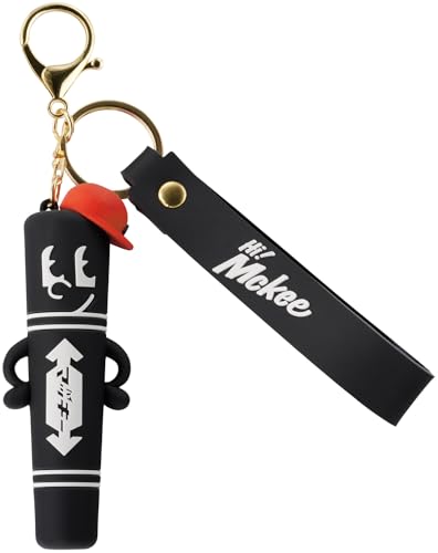 スケーター(Skater) ラバー マスコット付 キーホルダー ハイマッキー Hi! Mckee ZRMKH1-A 送料無料