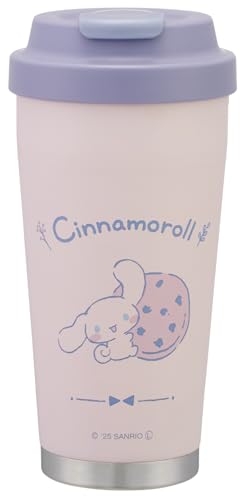 Rakuten - スケーター(Skater) ステンレス イージー タンブラー 480ml 保温 保冷 真空二重構造 サンリオ シナモロール ナチュラル 送料無料