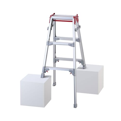 Rakuten - 長谷川工業(Hasegawa) はしご兼用脚立 脚部伸縮 RYZ-09d 0.72~1.03m (10885) 送料無料