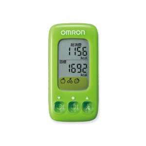 オムロン 活動量計（グリーン）OMRON カロリスキャン HJA-314-G 送料無料