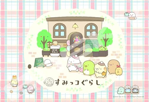 喫茶すみっコへようこそ-/1個 (x 1)/300-1585・Style:喫茶すみっコへようこそ・【仕上りサイズ】380×260mm・【ピース数】300ピース・【適合パネル】No.3 【素材】紙・【その他】パズル専用のり・のりヘラ・ピース請...