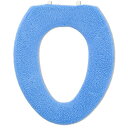 オカ 便座カバー やわらか便座 サンク O型 ブルー(抗菌 防臭加工 クリーンフレッシュ) 4548622308723 送料無料