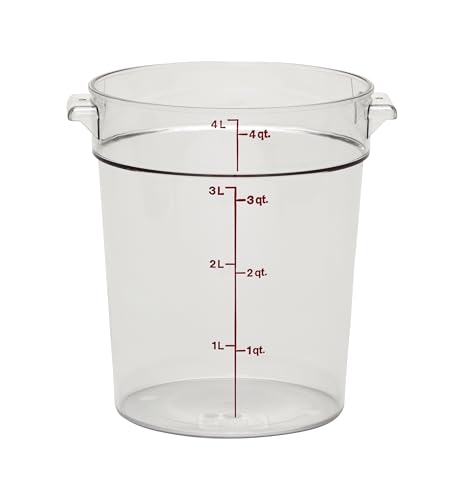 CAMBRO(キャンブロ) 丸型フードコンテナーRFSCW4 ポリカーボネイト アメリカ AHC05004 送料無料