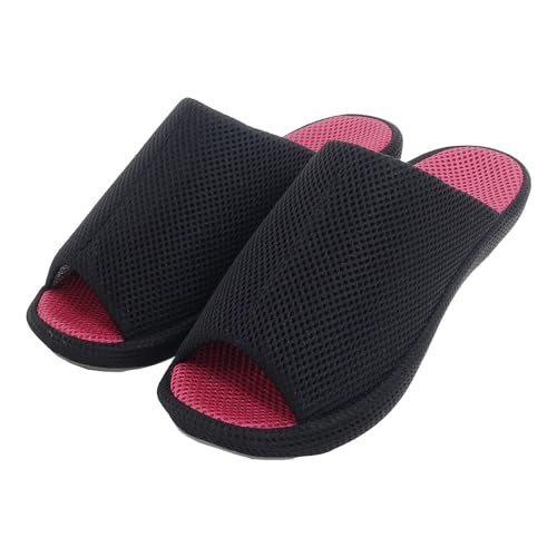 オクムラ スリッパ 3Dコンフォート メッシュ L ブラック NDAA8901BK 姿勢サポート 歩きやすい 疲れにくい 送料無料